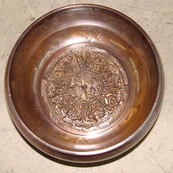 Embossing Tibetan Singing Bowls